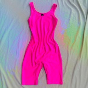 Red Fox Biker Unitard